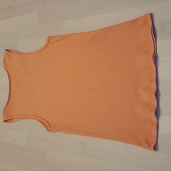 Mod o Doc Sherbert Beaded Neckline Ribbed Tank Top - Picture 9 of 10